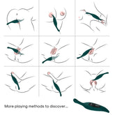 ARMONY - GREEN LEAF STIMULATOR AND VIBRATOR